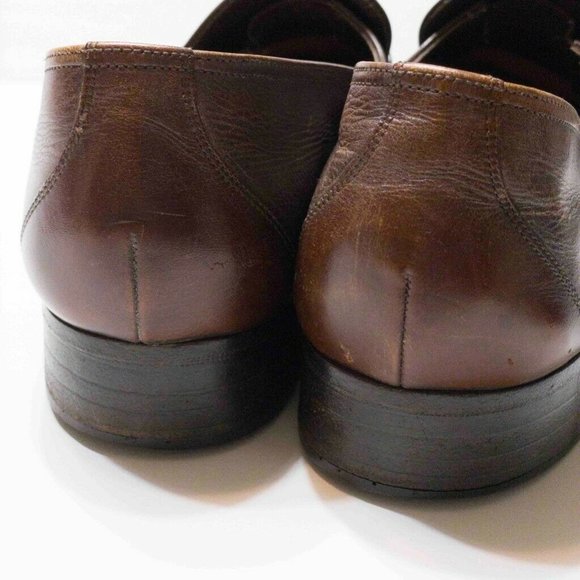 Continentals By Bally Mens Dundee Loafers Brown 8W